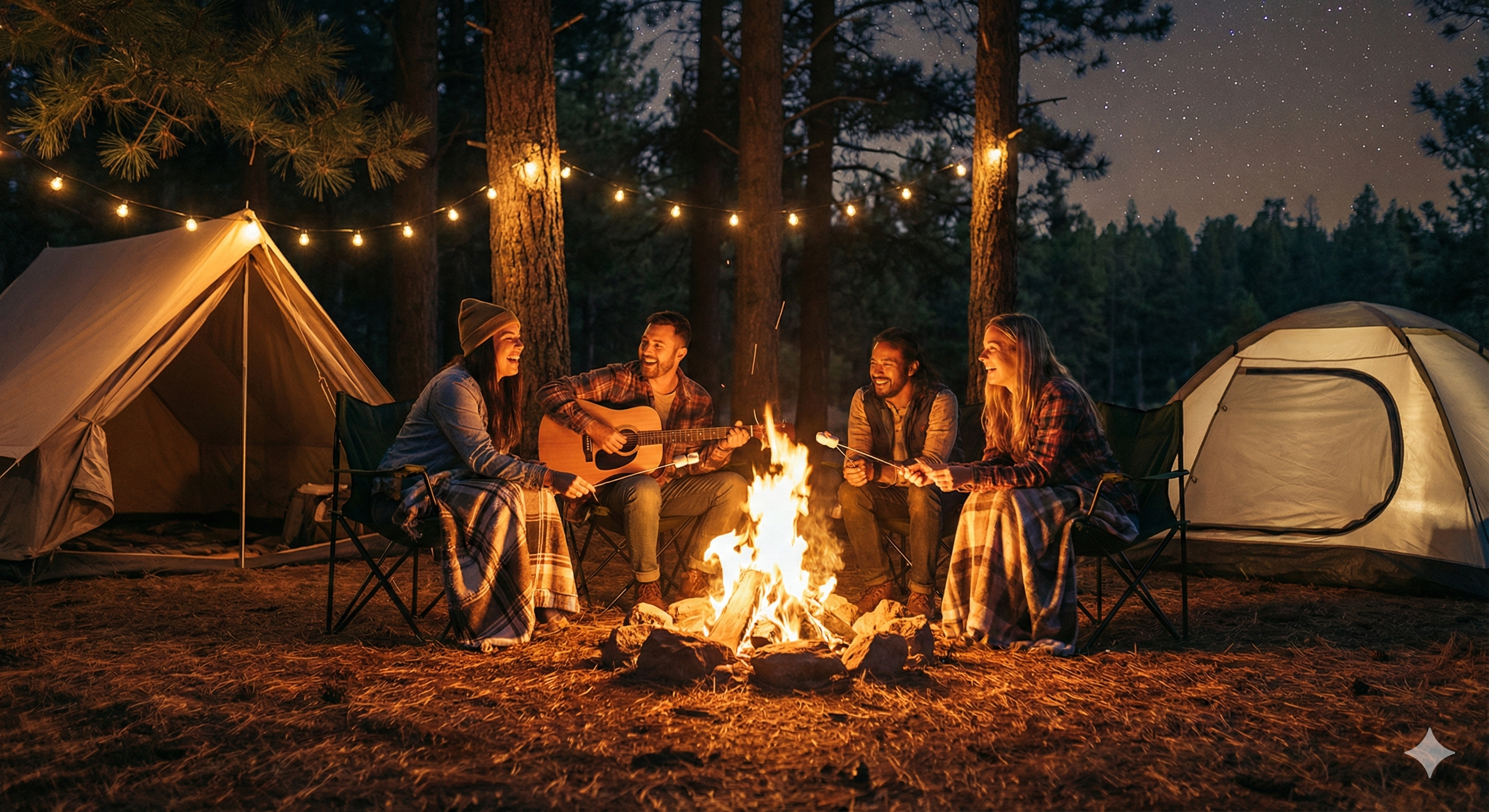 Camping & Bonfire